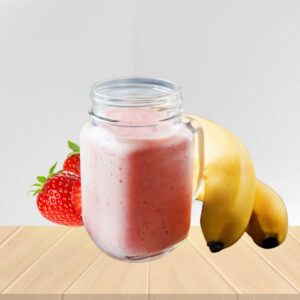 Smoothie de Fresa y Plátano